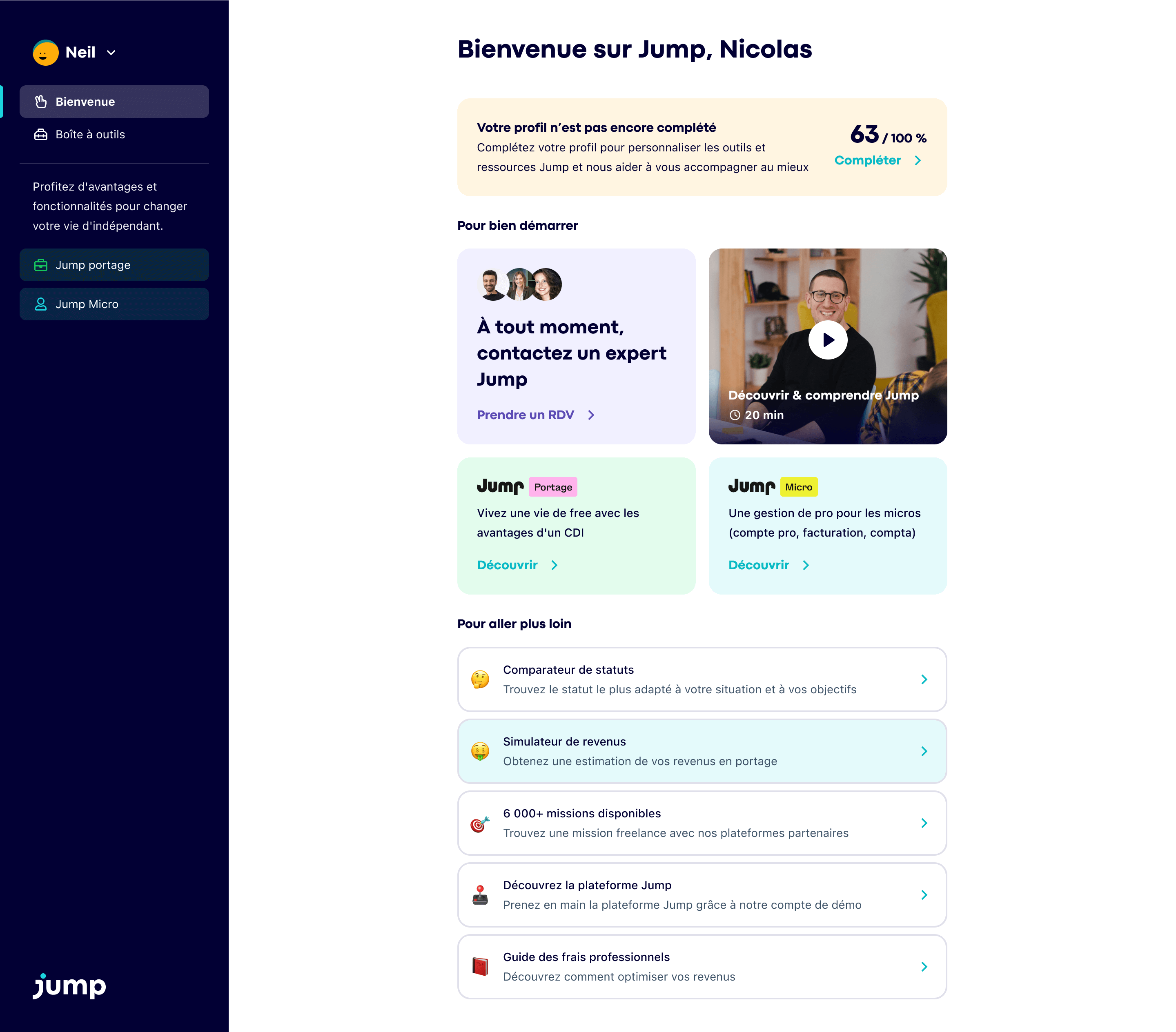 Jump app